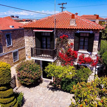 Traditional Stone-Built House Afytos Dış mekan fotoğraf